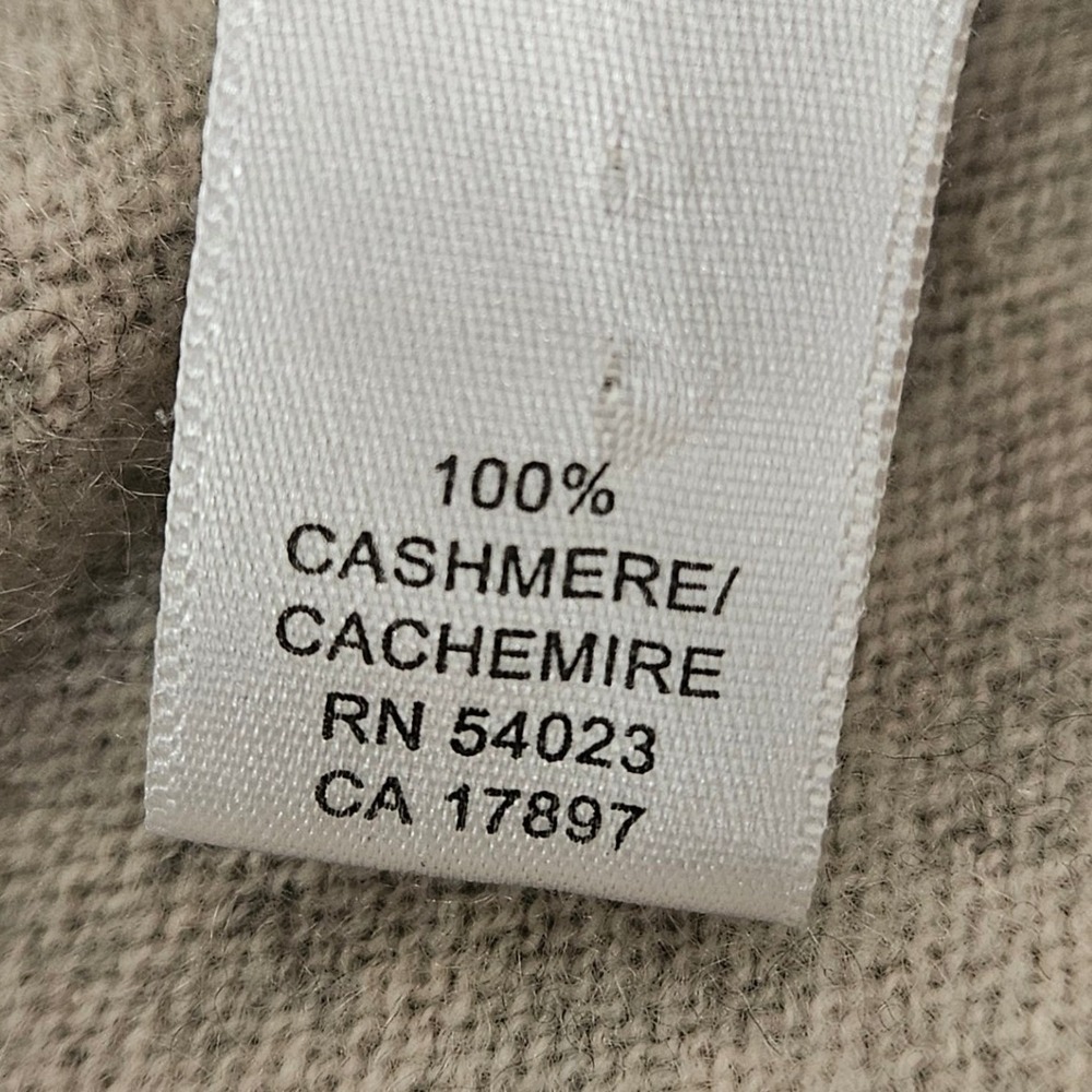 Vtg J.Crew 100% Cashmere Gray Sweater XXS FALL 2004 AS-IS Read Description - Picture 3 of 10